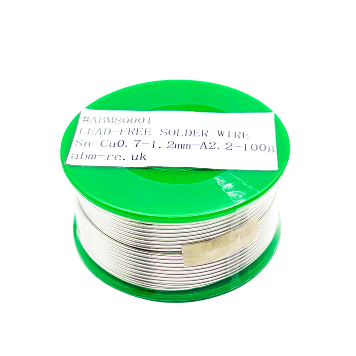 ABM Lead free solder 1.2mm 100 gram reel