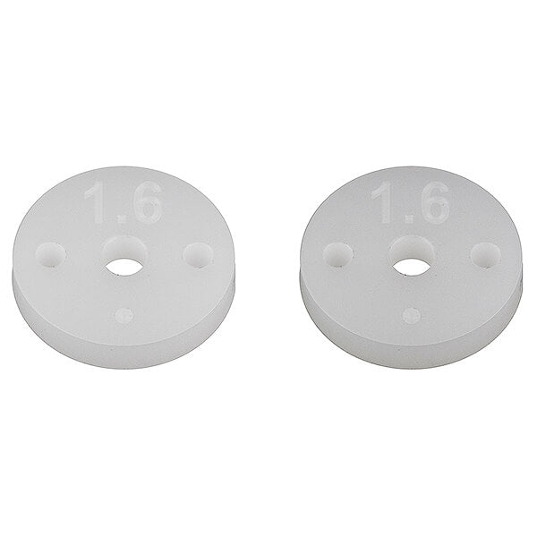 AE v3 13MM 2X1.6 2.5MM, SHOCK PISTONS, TEAM ASSOCIATED