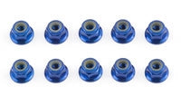 TEAM ASSOCIATED FACTORY TEAM BLUE 4MM LOCKNUT