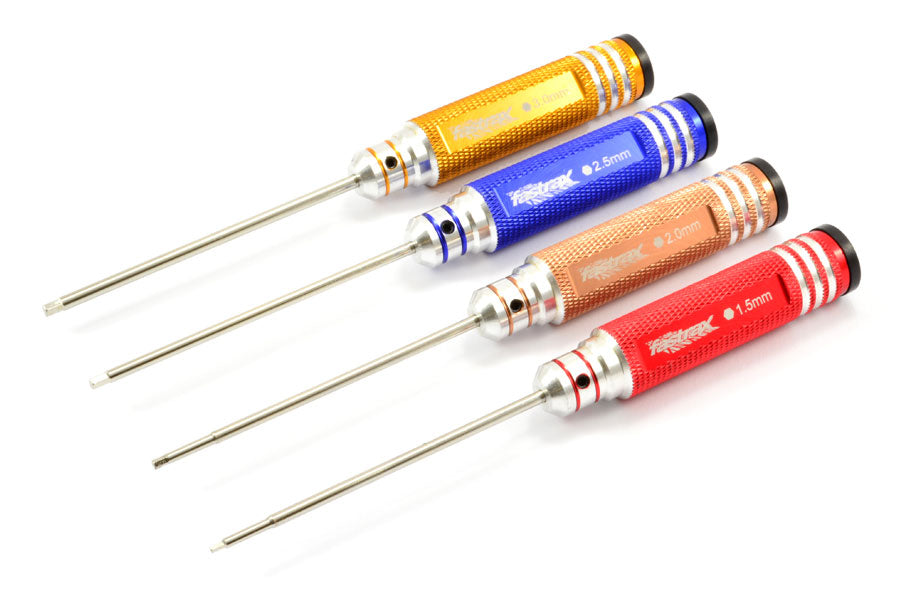 FASTRAX HARDENED METRIC HEX DRIVER SET (4)