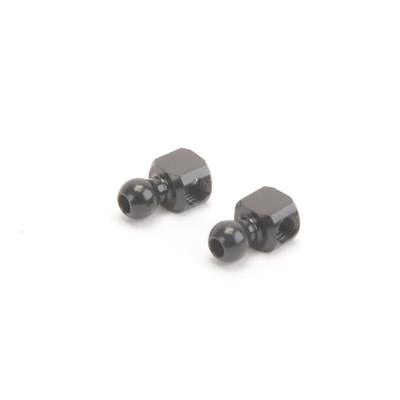 Ear Roll Bar Ball - Black - CAT K2 -(2pcs)