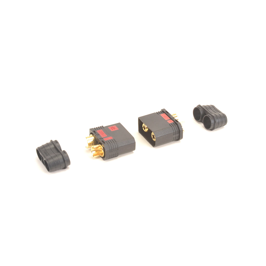 QS8 CONNECTORS MALE & FEMALE - PAIR