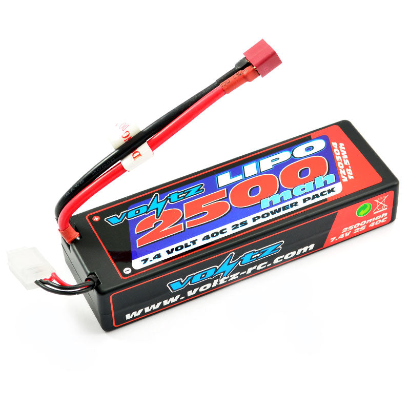 VOLTZ 3600mAh HARDCASE 3S 11.1V 40C LIPO STICK LOW PRO (2S SIZE)