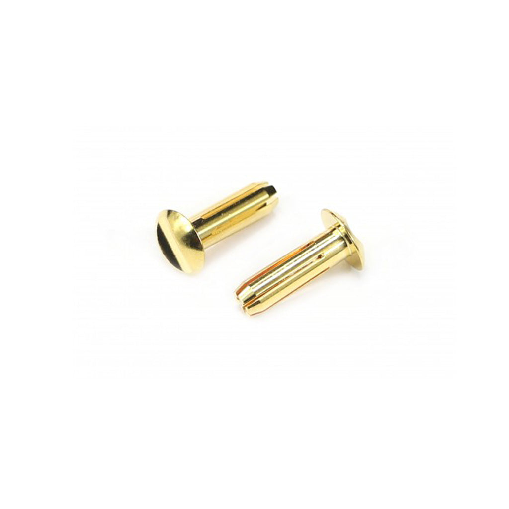 LOW PROFILE 4MM CONNECTOR 24K - PK2