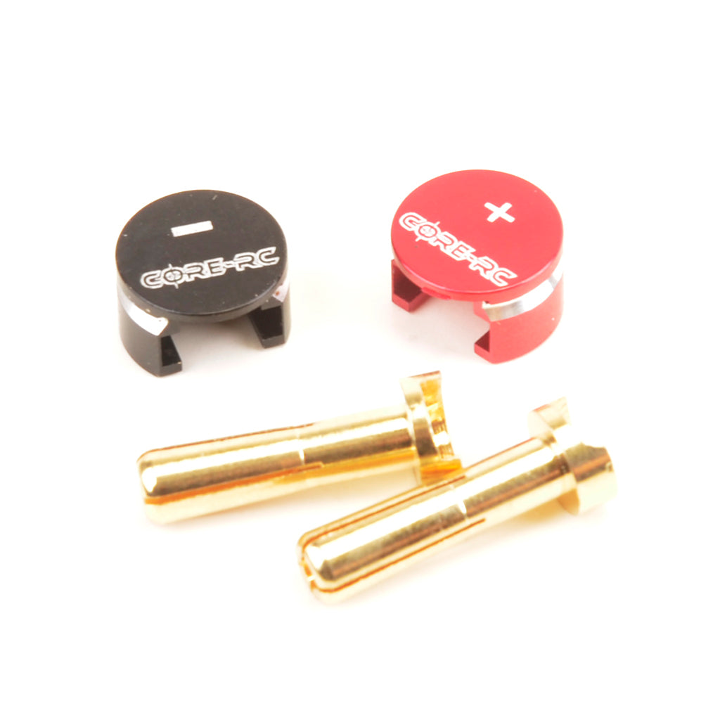 CORERC Low Pro Heatsink Bullet Plug Grips - 4mm