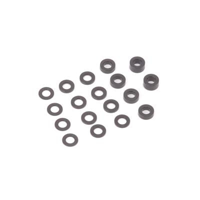 Speed Pack - Alloy BlackM3 Washers - 18pc