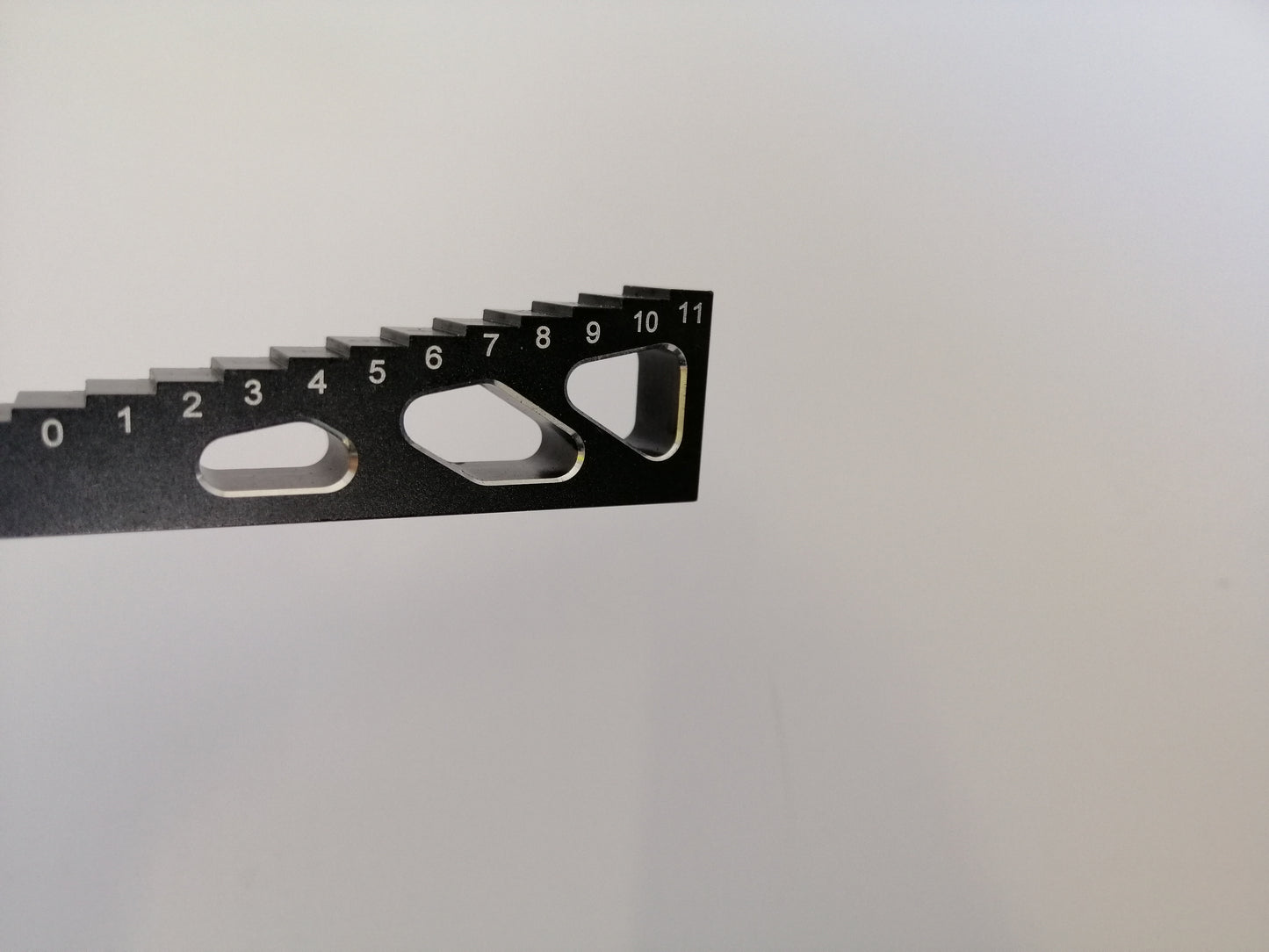 Ludicrous ride height gauge.