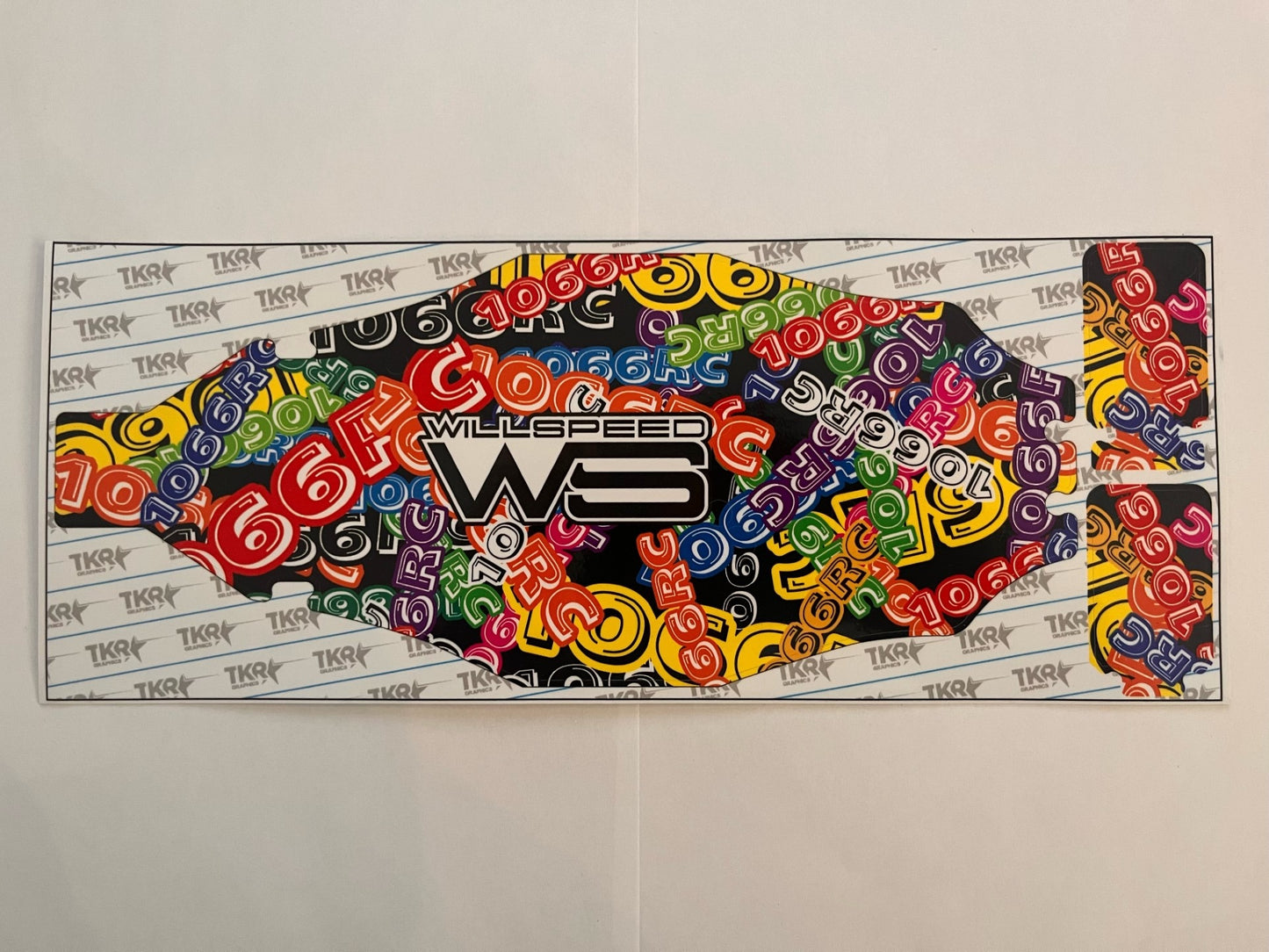 Willspeed RF3 Team Associated (high gloss) chassis skin