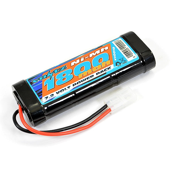 VOLTZ 1800MAH 7.2V NIMH STICK PACK BATTERY W/TAMIYA CONNECTOR
