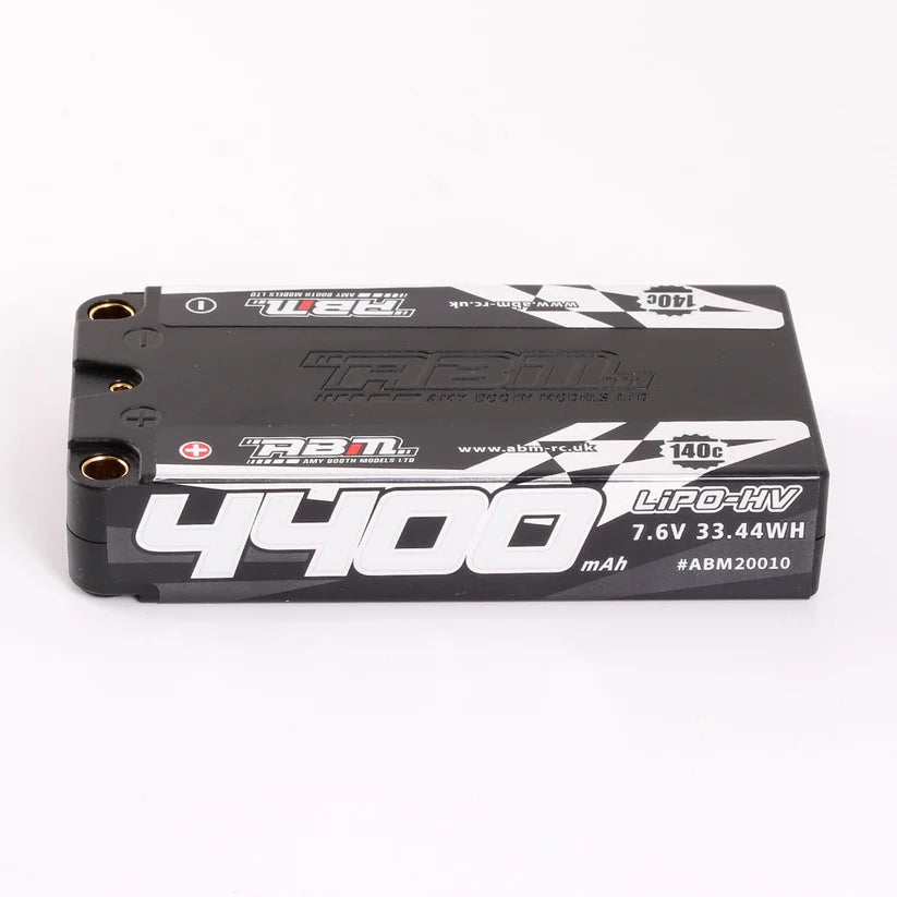 ABM 4400 LCG Shorty 7.6v Lipo-HV 140c 5mm connectors