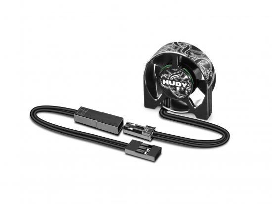 Hudy Alu Rc Fan 30mm - Bottom Mount 2 Hole