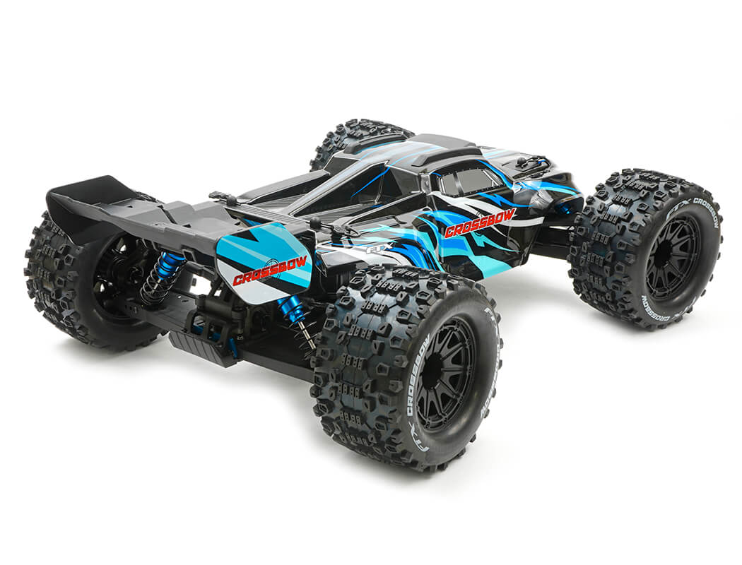 FTX CROSSBOW 1/10 BRUSHLESS TRUGGY TRUCK RTR - blue