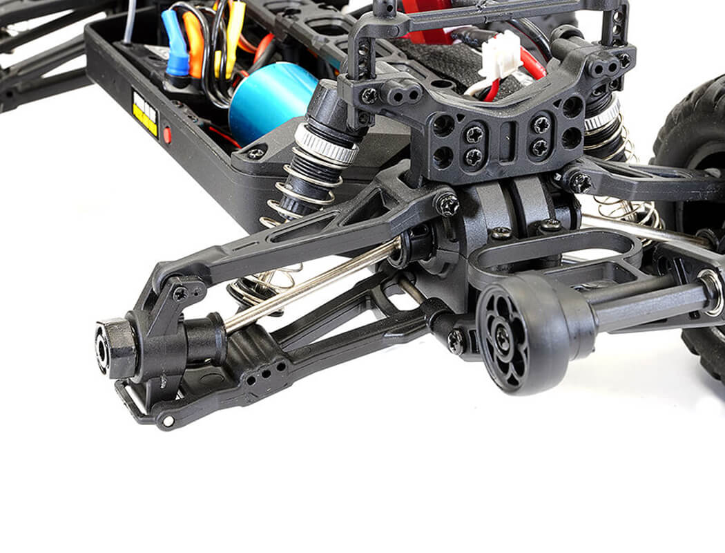 FTX TRACER 1/16 4WD BRUSHLESS MONSTER TRUCK RTR - RED