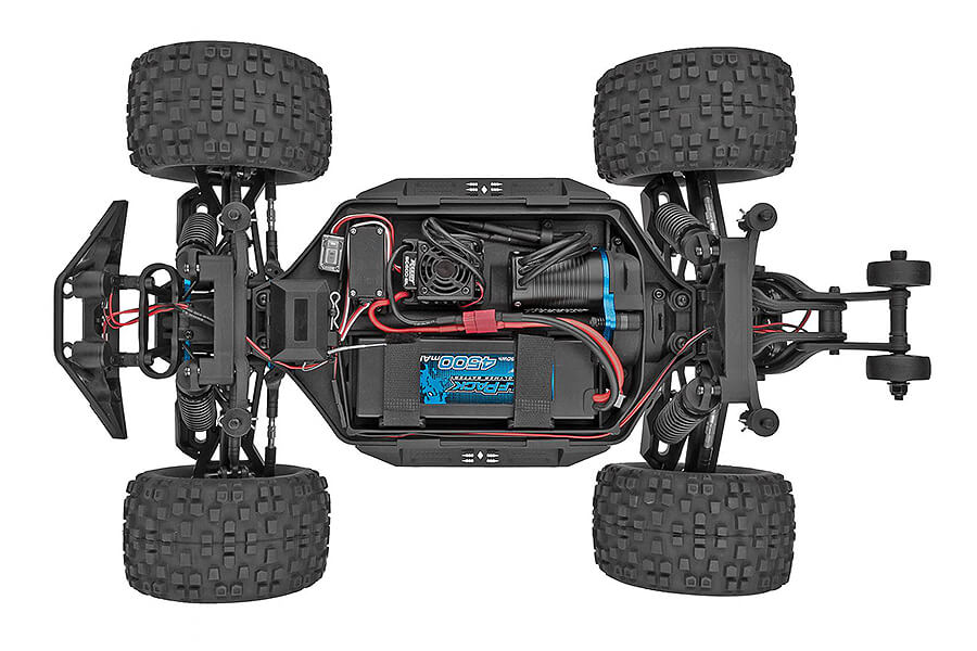 TEAM ASSOCIATED RIVAL MT10 V2 RTR TRUCK BRUSHLESS FOR 2-3S BATTERY