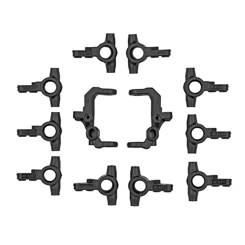 TEAM ASSOCIATED RC10B7/T7 V2 CASTER & STEERING BLOCKS