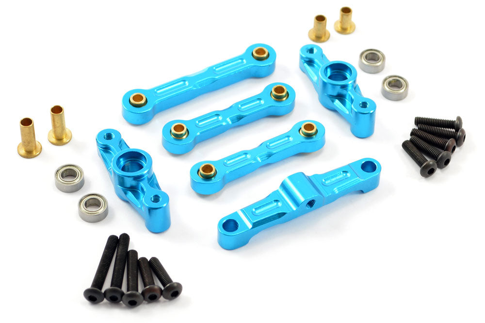 FASTRAX TAMIYA TT02 ALUMINIUM STEERING KIT