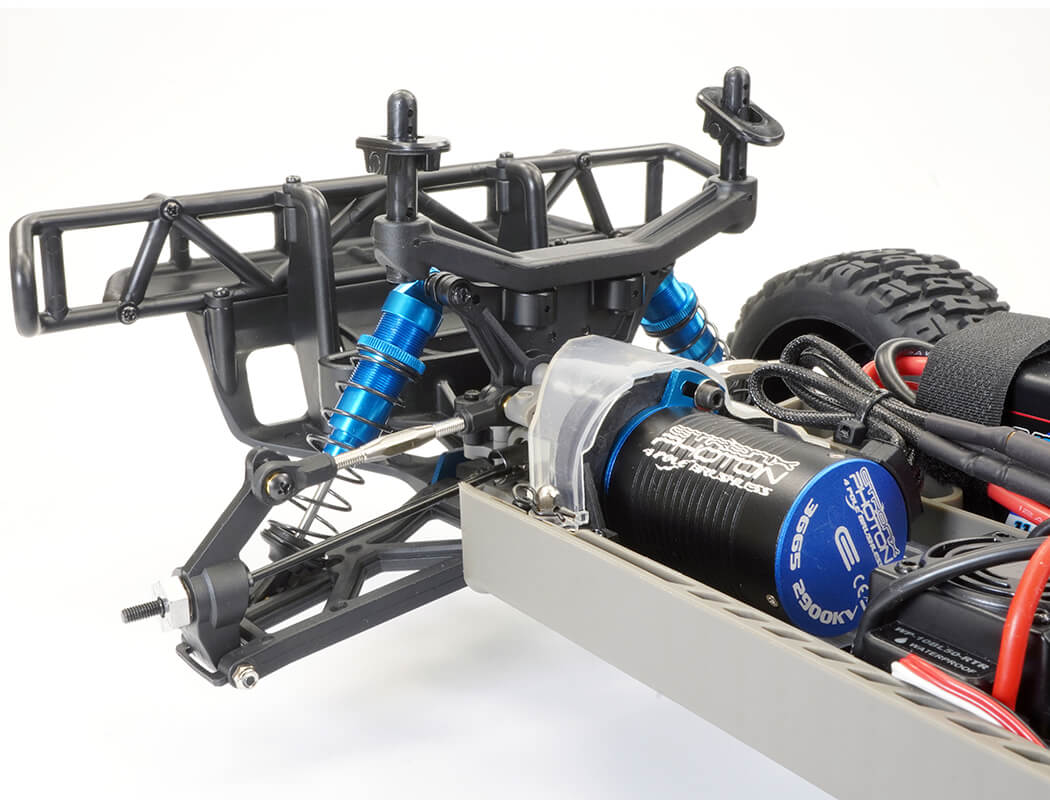 FTX APACHE 1/10 BRUSHLESS TROPHY TRUCK RTR - BLUE