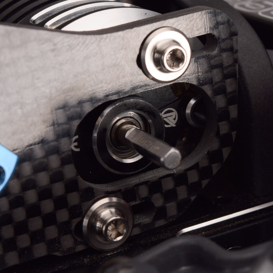 Revolution Design M3x7mm Titanium Brushless Motor Mount Screws (2)