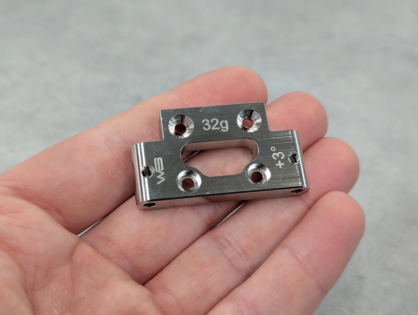 XB2 - Xray XB2 316 Stainless Steel 3° Front Bulkhead - ARC