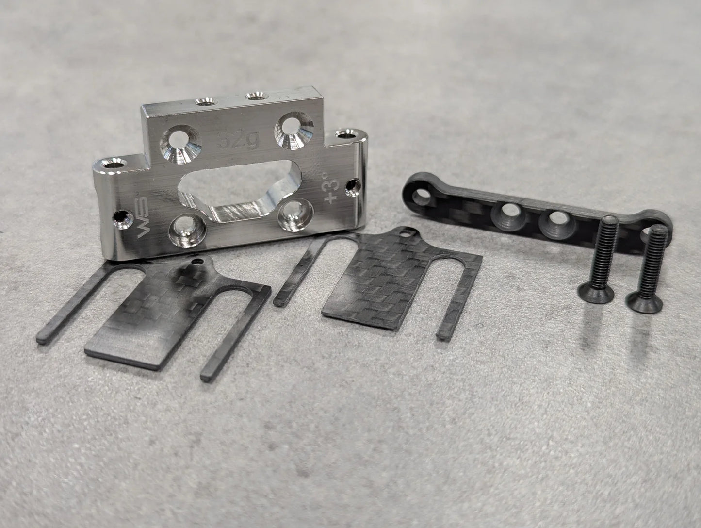 XB2 - Xray XB2 316 Stainless Steel 3° Front Bulkhead - ARC