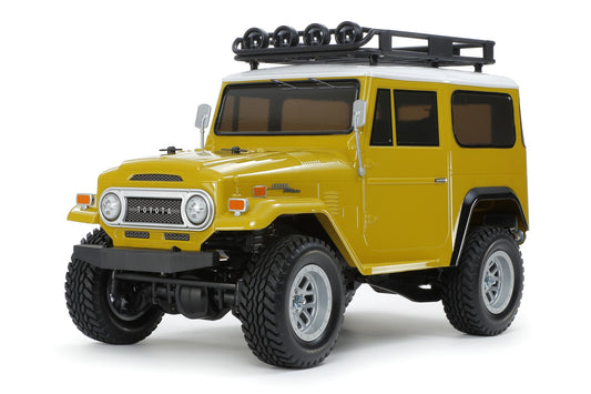 Tamiya Toyota LC 40 Yellow Painted CC-02