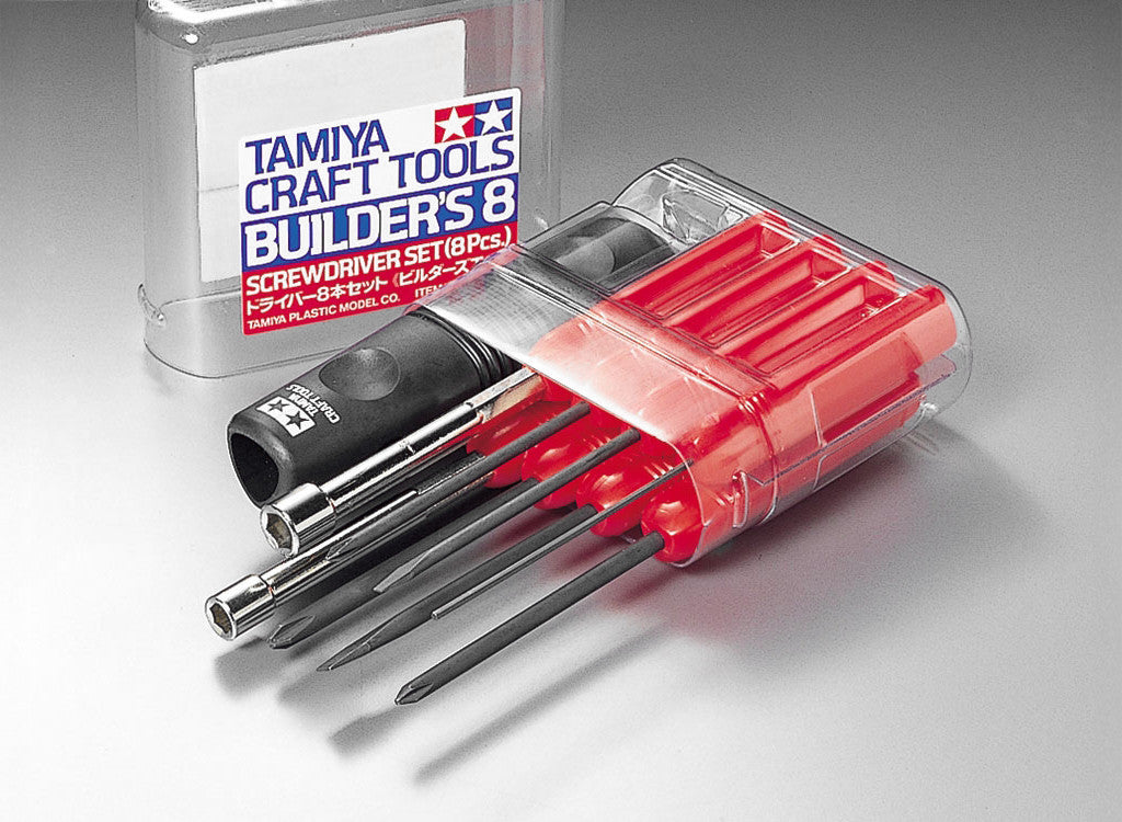 Builder's 8 pc Screwdriver Set