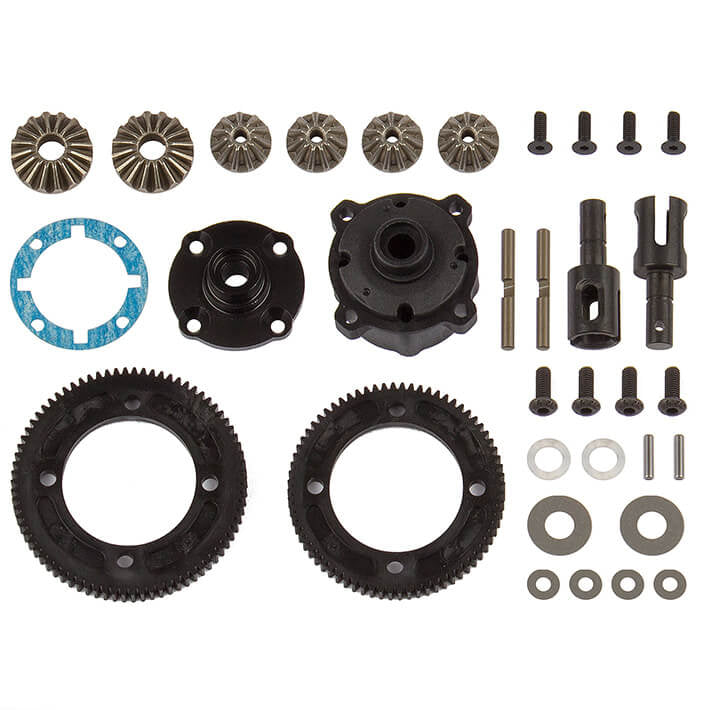 TEAM ASSOCIATED B74 DIFFERENTIAL SET, CENTRE