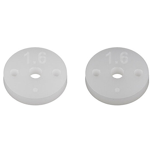 AE v3 13MM 2X1.6 2.5MM, SHOCK PISTONS, TEAM ASSOCIATED