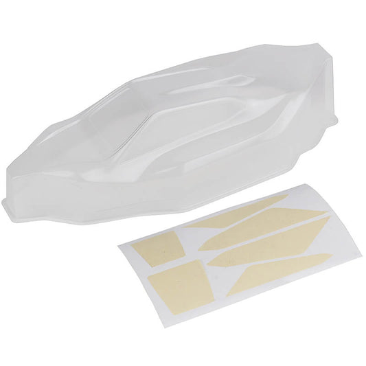 TEAM ASSOCIATED RC10B7 FT LIGHTWEIGHT BODYSHELL, CLEAR FITS