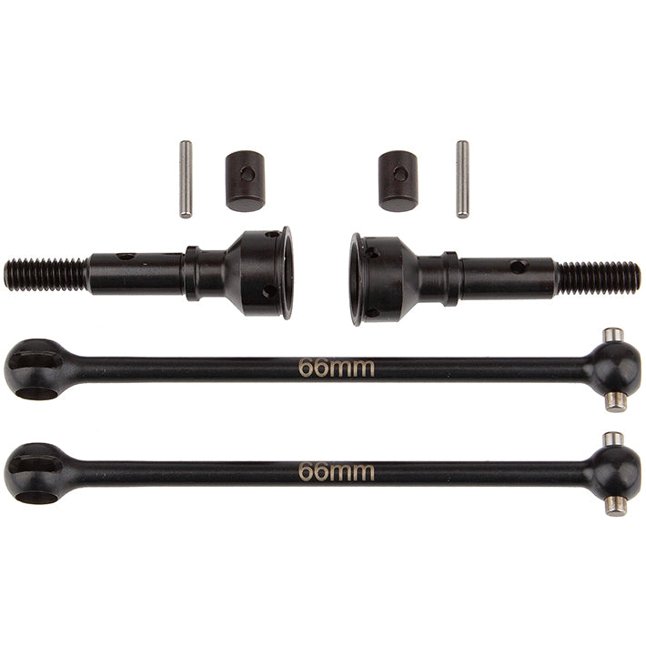 TEAM ASSOCIATED RC10B74.1 REAR CVA SET 66MM