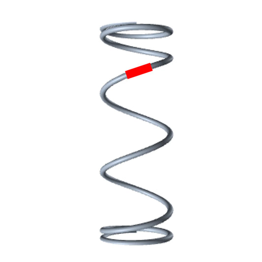 Willspeed Front Springs Red - 13mm