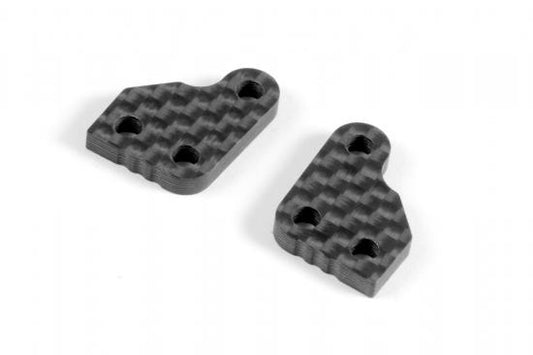 XRay Graphite Extension For Steering Block (2) - 3 Slots