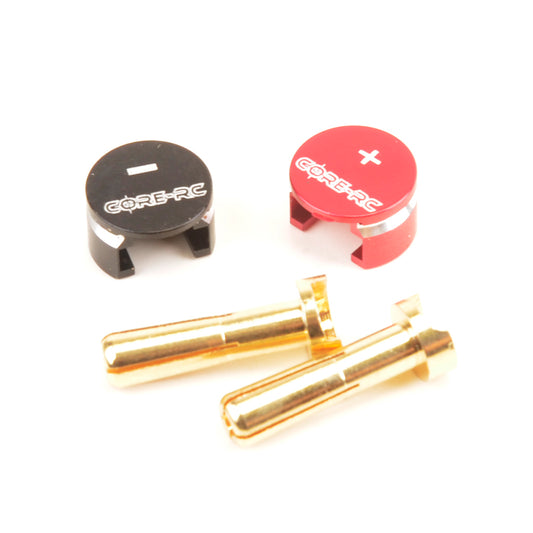 CORERC Low Pro Heatsink Bullet Plug Grips - 4mm