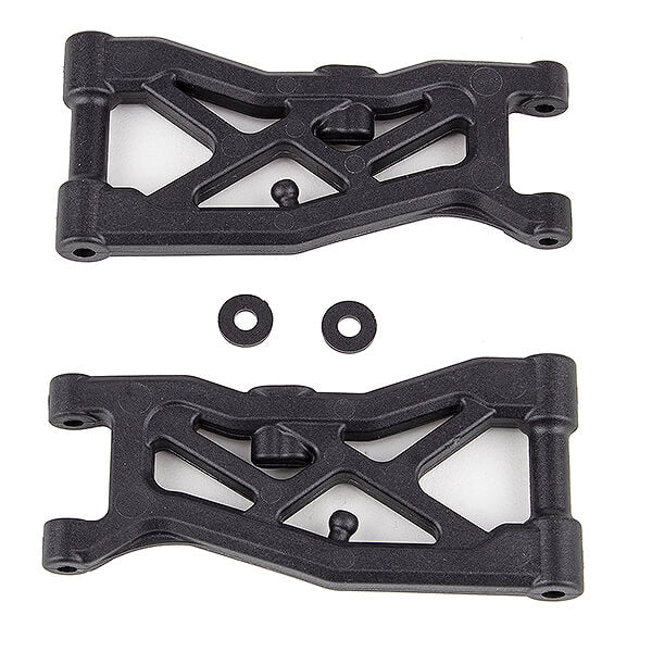 TEAM ASSOCIATED RC10B74.2 FT FRONT SUSP. ARMS GULL WING CARBON
