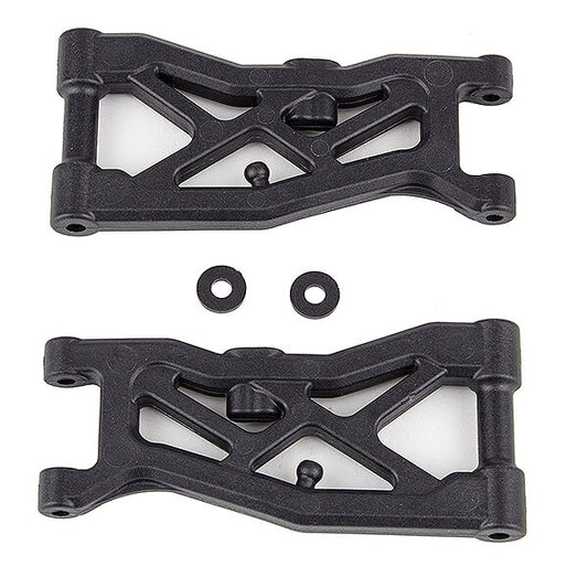 TEAM ASSOCIATED RC10B74.2 FT FRONT SUSP. ARMS GULL WING CARBON