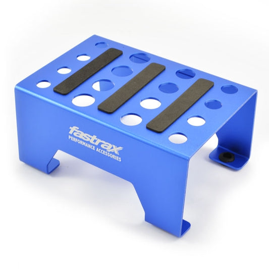 FASTRAX UNIVERSAL ALUMINIUM CAR STAND BLUE