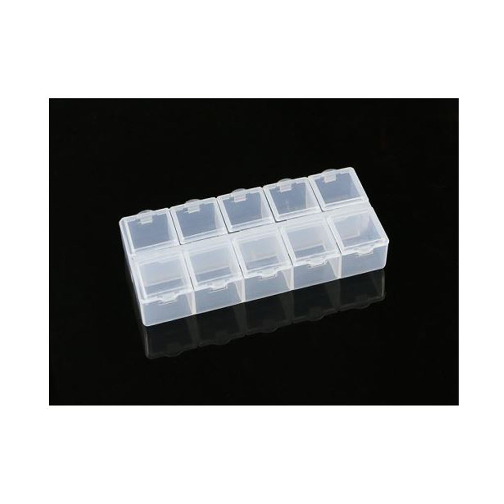 arrowmax 10 COMPARTMENT PARTS BOX 132X58X20MM