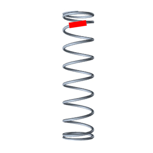 Willspeed Rear Springs Red - 13mm