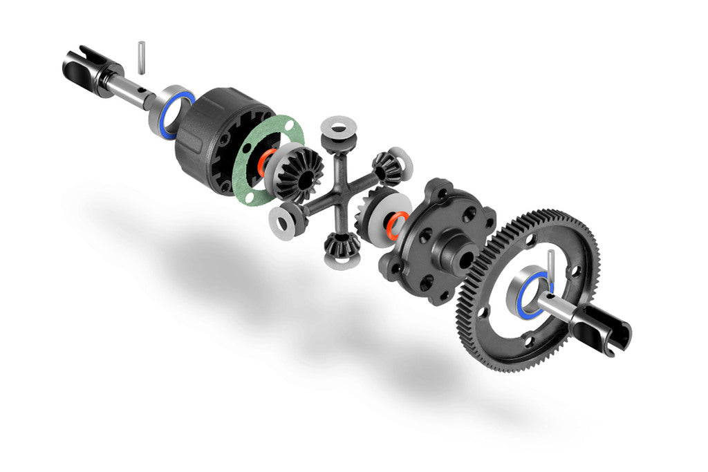 GEAR CENTER DIFFERENTIAL - LARGE VOLUME - SET- XRAY