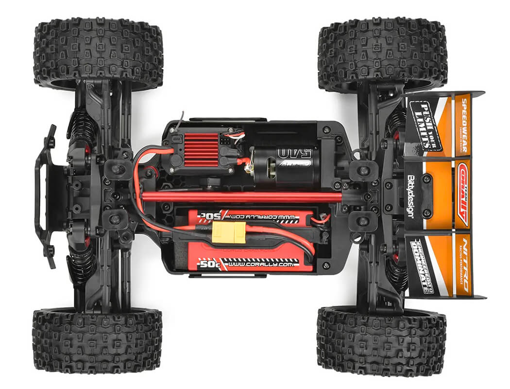 CORALLY PUNISHER XD RTR TRUCK - ORANGE