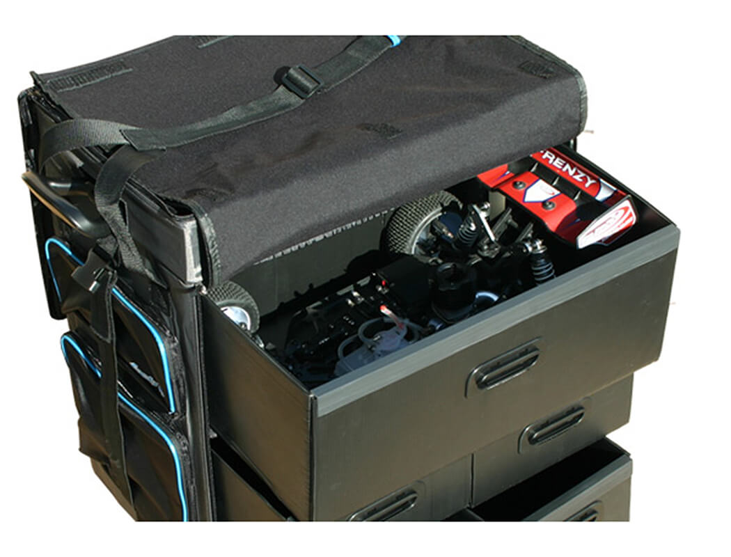 FASTRAX CAR MEGA HAULER TRANSPORTER BAG (1/8TH) (NEW 2025 DESIGN)