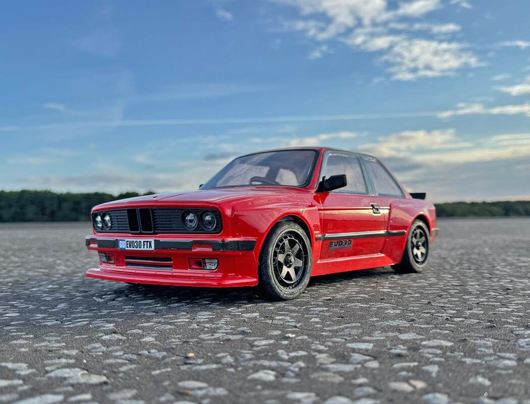 FTX EVO30 1/10 BRUSHED STREET CAR RTR - RED