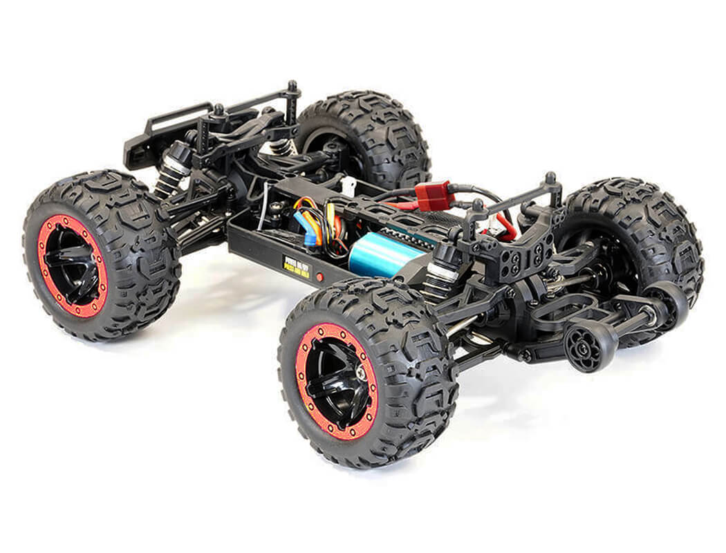 FTX TRACER 1/16 4WD BRUSHLESS MONSTER TRUCK RTR - RED