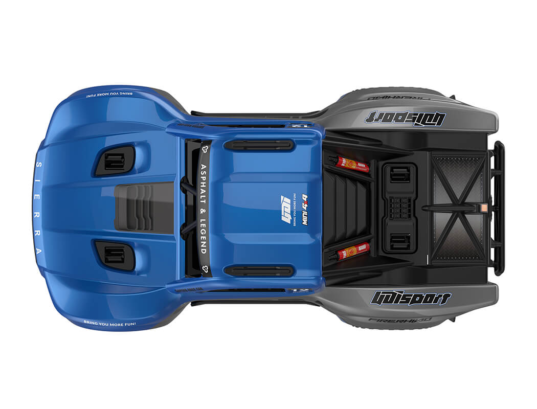 UDI RC 1/12 SIERRA 4WD SHORT COURSE TRUCK B/LESS RTR - BLUE