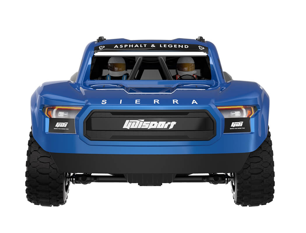 UDI RC 1/12 SIERRA 4WD SHORT COURSE TRUCK B/LESS RTR - BLUE