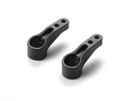 XRay Composite Steering Arm For 1-Piece Chassis (2)