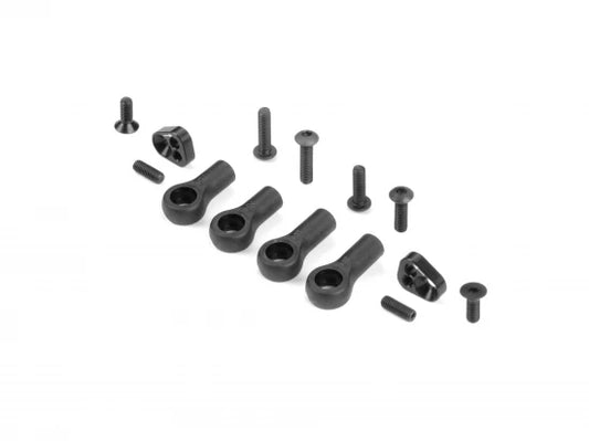 XRay Alu Rear Shock Absorber Adapter (1+1) - Set