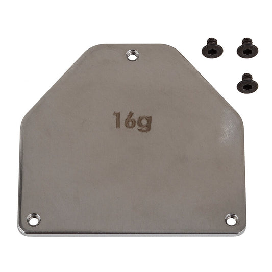 TEAM ASSOCIATED RC10B7 FT STEEL SERVO WEIGHT PLATE 16G