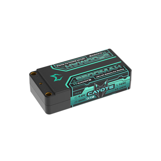 CAYOTE LiPo 6500mAh HV Shorty 7.6v 24.8mm 228g