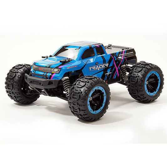 FTX TRACER 1/16 4WD BRUSHLESS MONSTER TRUCK RTR - blue